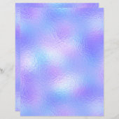 Iridescent Faux Foil Scrapbook Paper No. 68 (正面/裏面)