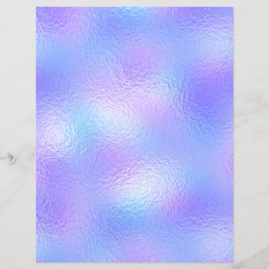 Iridescent Faux Foil Scrapbook Paper No. 68 (正面)