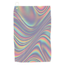 Iridescent Holographic Swirl Texture