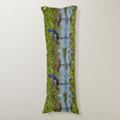 Iridescent Jacana & Rusty Companion – Elegant Body ボディピロー (正面縦)