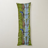 Iridescent Jacana & Rusty Companion – Elegant Body ボディピロー (裏面 (縦))