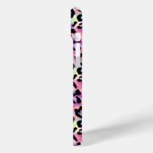 Iridescent Leopard Print Monogrammed Case-Mate iPhoneケース (裏面 / 左)