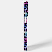 Iridescent Leopard Print Monogrammed Case-Mate iPhoneケース (裏面 / 右)