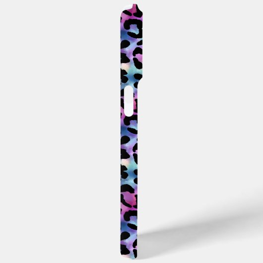 Iridescent Leopard Print Monogrammed Case-Mate iPhoneケース (裏面 / 右)