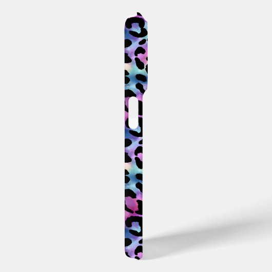 Iridescent Leopard Print Monogrammed Case-Mate iPhoneケース (裏面 / 右)