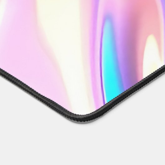 Iridescent Liquid Motion デスクマット (コーナー)