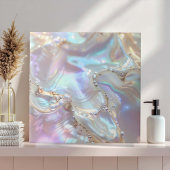 Iridescent Mother of Pearl Abstract ID1173c タイル