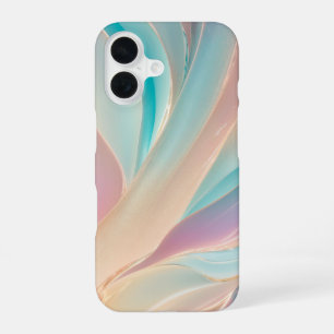 Iridescent Pastel Aurora Phone Case iPhone 16ケース