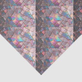 Iridescent Pearlized Faux Rose Gold Decoupage  薄葉紙 (詳細)