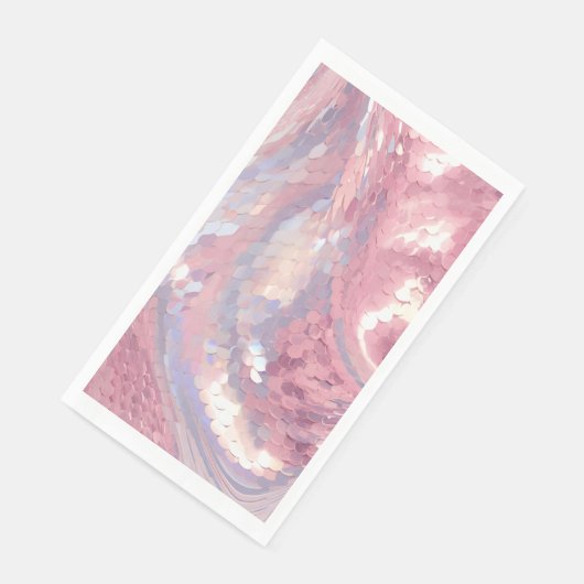 Iridescent Pink and Purple Sequin (コーナー)