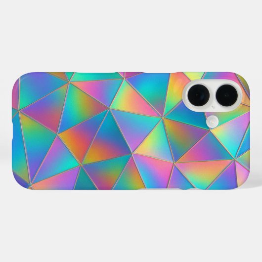 Iridescent Polygon Case-Mate iPhoneケース (裏面 (横))