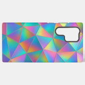 Iridescent Polygon Samsung Galaxyケース (裏面横)