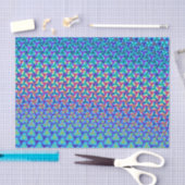 Iridescent Rainbow Turtle Shell Decoupage 薄葉紙 (クラフト)