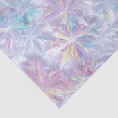 Iridescent shimmering snowflakes pattern 薄葉紙 (詳細)