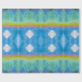 Iridescent, Sparkly, Rainbow Light ラッピングペーパー (フラット)