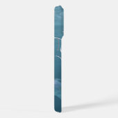 Iridescent Water Dragon Art Fantasy Dragon Design  iPhoneケース (右側面)