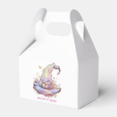 Iridescent Witch Hat Birthday  フェイバーボックス (正面サイド)