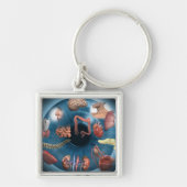 Iridology キーホルダー (正面)