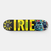 IRIE HOUSE JMT 7 3/4" スケートボードデッキ (横)
