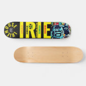 IRIE HOUSE JMT 7 3/4" スケートボードデッキ (横)