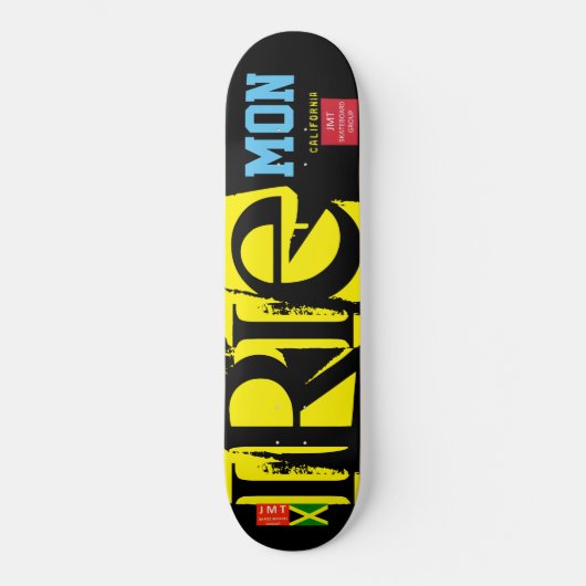 IRIE MON SKATEBOARDS / JMT USA スケートボード (正面)