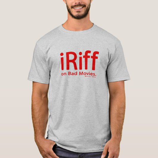 iRiff (悪い映画で) Tシャツ (正面)