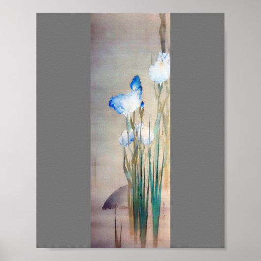 Iris and Carp渡辺聖亭 ポスター (正面)