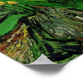 Iris by Vincent vanゴッホ、ヴィンテージガーデンフラワーズ ポスター (角)