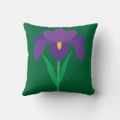 Iris Flower クッション (裏面)