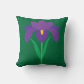 Iris Flower クッション (正面)