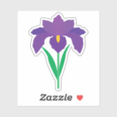 Iris Flower シール (シート)