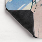 Iris (Four Flowers), Alphonse Mucha マウスパッド (コーナー)