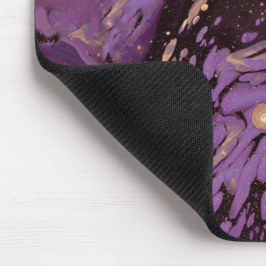 iris gold ink swirl : マウスパッド (コーナー)