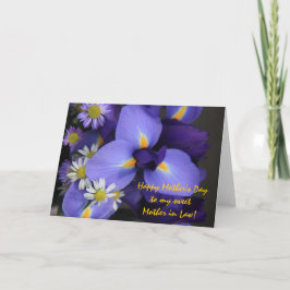 Iris & Niversity、Mother's Day Card for Mother-in-L カード