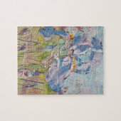 Iris On Collage Painting / Artist Larry Lerew ジグソーパズル (横)