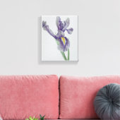 Iris Stretched Canvas Print キャンバスプリント (インサイチュ (リビング))