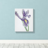 Iris Stretched Canvas Print キャンバスプリント (インサイチュ (ウッドフロア))