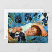 Irisesで眠っている ポストカード (正面/裏面)