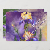 Irisesアニバーサリーカード (正面/裏面)