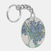 Irises、ファン・ゴッホ: キーホルダー (正面左)