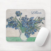 Irises、ファン・ゴッホ: マウスパッド (マウス)