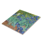 Irises (1889)ヴィンテージアートby Vincent Van Kawaii著 タイル (側面)