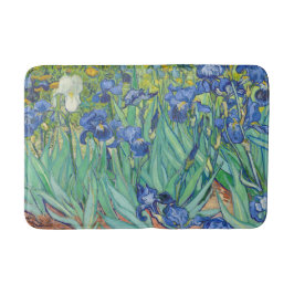 Irises (1889)ヴィンテージアートby Vincent Van Kawaii著 バスマット