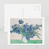 『IRISES』1890年(ヴィンセント·ヴァン·ゴッホ·ポストカード) ポストカード (正面/裏面)