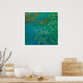 「IRISES 1914-1917」クロード・モネのポスター ポスター (キッチン)