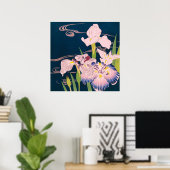 IRISES BY KUGYO TSUKIOKA ポスター (ホームオフィス)