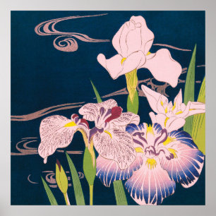 IRISES BY KUGYO TSUKIOKA ポスター