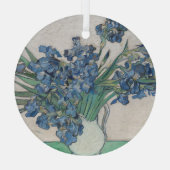 Irises by van ゴッホ: ガラスオーナメント (裏面)