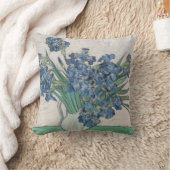 Irises by van ゴッホ: クッション (ブランケット)