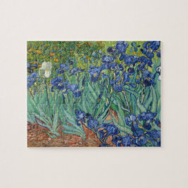 Irises by Van Gogh Modern Art Painting ジグソーパズル